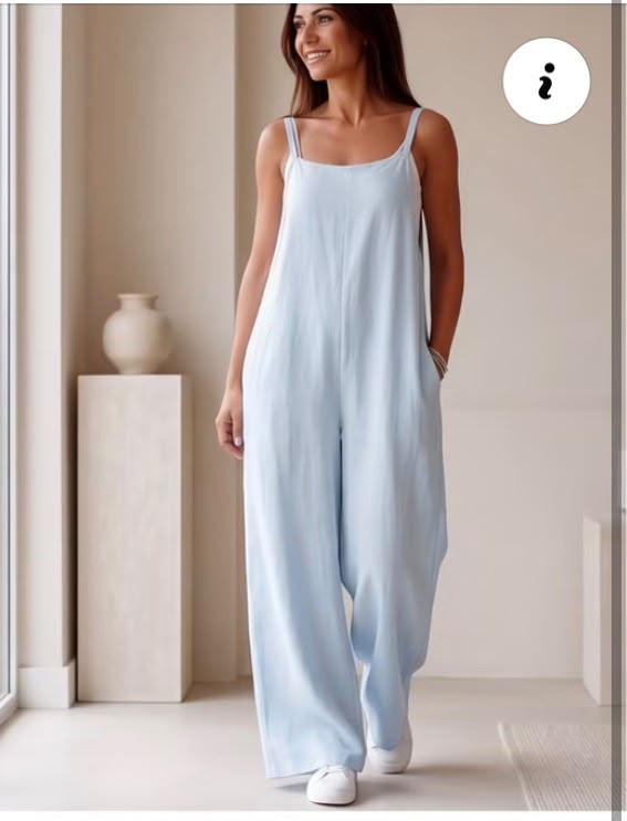 French Linen Salopette