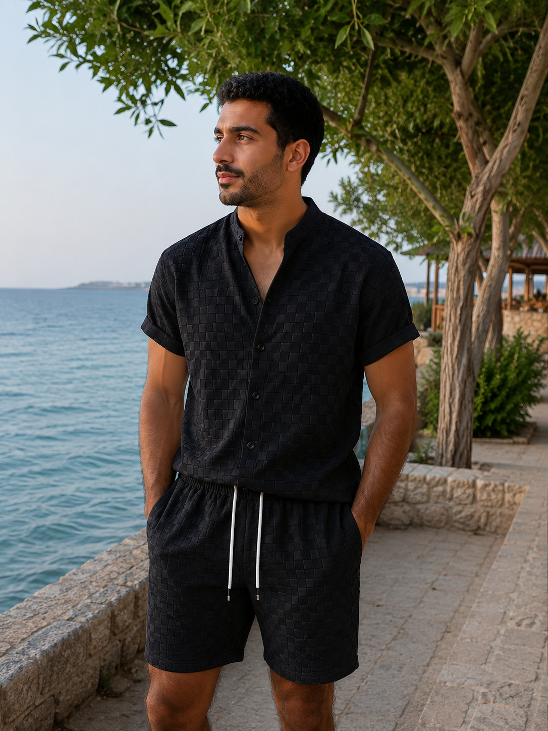 طقم قميص وشورت جامايكا 🏊🌊